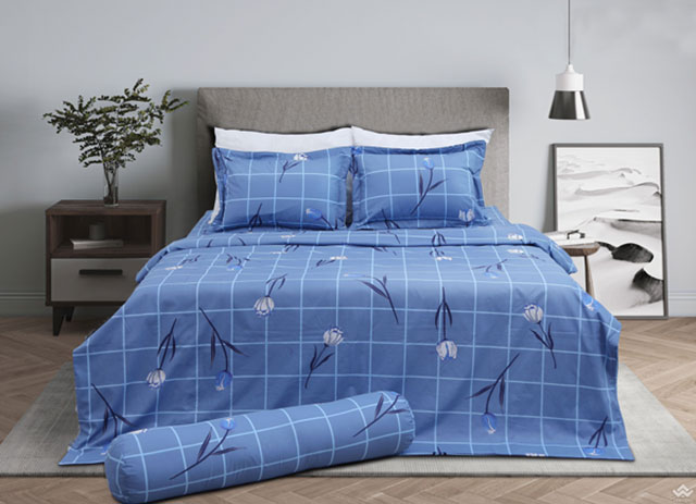 Chăn ga gối Sông Hồng basic TC BT21037