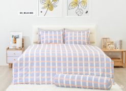 Chăn ga gối Sông Hồng Basic cotton BC23085