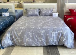 Vỏ chăn xuân thu Sông Hồng basic cotton BC23073