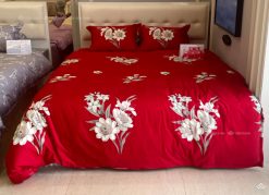 Chăn ga gối Sông Hồng Basic cotton BC23086