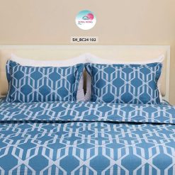 Chăn ga gối Sông Hồng Basic cotton BC24102