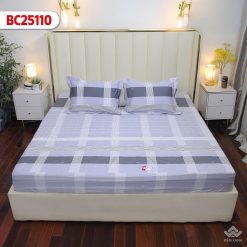 Bộ ga Sông Hồng Basic cotton BC25110