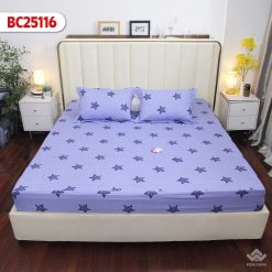 Bộ ga Sông Hồng Basic cotton BC25116
